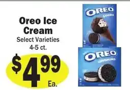 Sellers Bros Oreo Ice Cream offer