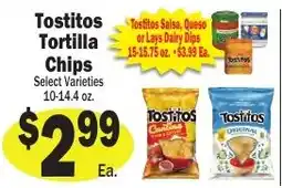 Sellers Bros Tostitos tortilla chips offer