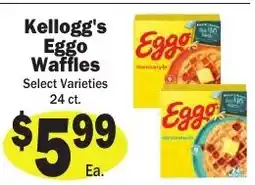 Sellers Bros Kellogg's Eggo Waffles offer