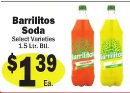 Sellers Bros Barrilitos Soda offer