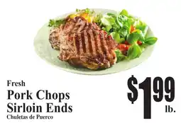 Baja Ranch Fresh Pork Chops Sirloin Ends offer