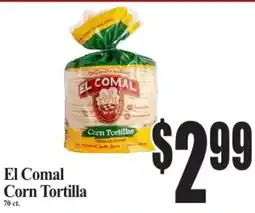 Baja Ranch El Comal corn tortilla offer