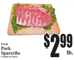 Baja Ranch Fresh Pork Spareribs offer