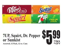 Baja Ranch 7up, Squirt, Dr. pepper or Sunkist offer