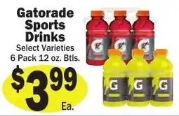 Sellers Bros Gatorade Sports Drinks offer