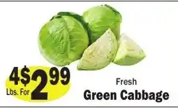 Sellers Bros Fresh Green Cabbage offer