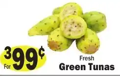 Sellers Bros Fresh Green Tunas offer