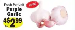 Sellers Bros Purple Garlic offer