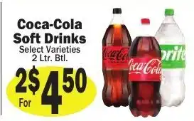 Sellers Bros Coca-Cola soft drinks offer