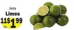 Sellers Bros Juicy Limes offer