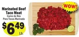 Sellers Bros Marinated Beef Taco Meat offer