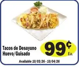 Sellers Bros Tacos de Desayuno Huevo/Guisado offer