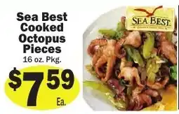 Sellers Bros Sea Best cooked octopus pieces offer