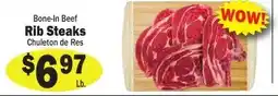 Sellers Bros Bone-In Beef Rib Steaks offer
