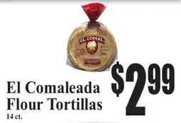 Baja Ranch El Comal flour tortillas offer