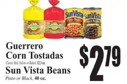 Baja Ranch Guerrero Corn Tostadas offer