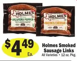Sellers Bros Holmes Smoked Sausage Links offer