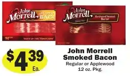 Sellers Bros John Morrell Smoked Bacon offer