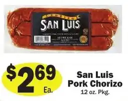 Sellers Bros San Luis Pork Chorizo offer