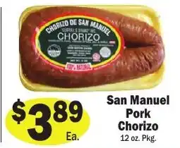 Sellers Bros San Manuel Pork Chorizo offer
