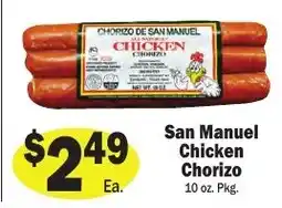 Sellers Bros San Manuel Chicken Chorizo offer