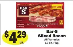 Sellers Bros Bar-S Sliced Bacon offer