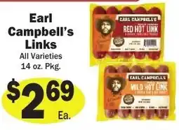 Sellers Bros Earl Campbell's Links offer