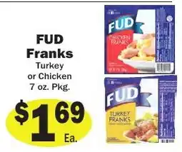 Sellers Bros Fud franks offer