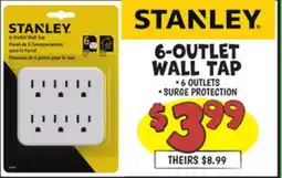 Ollie's STANLEY 6-OUTLET WALL TAP offer