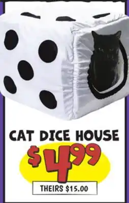 Ollie's CAT DICE HOUSE offer
