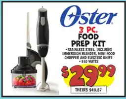 Ollie's Oster FOOD PREP KIT offer