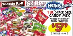 Ollie's 1 LB. SNACK SIZE CANDY MIX offer
