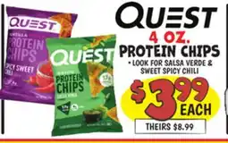 Ollie's QUEST PROTEIN CHIPS offer