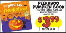 Ollie's PEEKABOO PUMPKIN BOOK offer