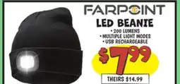 Ollie's LED BEANIE offer