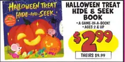 Ollie's HALLOWEEN TREAT HIDE-AND-SEEK BOOK offer