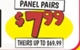 Ollie's PANEL PAIRS offer
