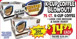 Ollie's K-CUP COFFEE BLOWOUT! offer