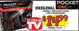 Ollie's POCKET VAC ORIGINAL offer