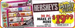 Ollie's HERSHEY'S MAKE IT MINI offer
