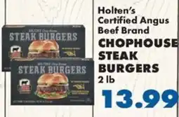 Sullivan's Foods Holten's certified angus beef brand chophouse steak burgers offer