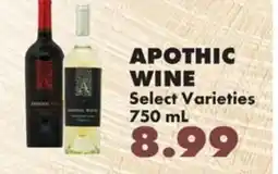 Sullivan's Foods Apothic Wine offer