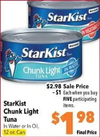 StarKist Chunk Light Tuna