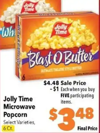 Jolly Time Microwave Popcorn