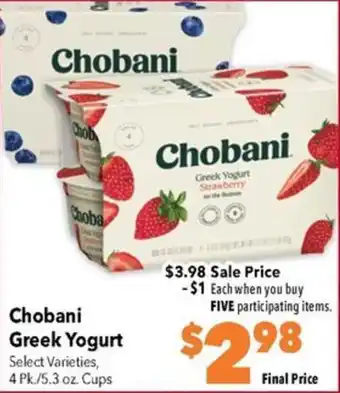 Chobani Greek Yogurt