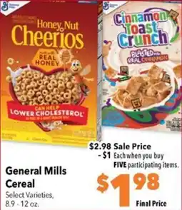 Super Saver General Mills Cereal offer