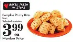 Pavilions Pumpkin Pastry Bites offer