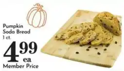 Pavilions Pumpkin Soda Bread offer