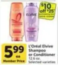 Pavilions L'oreal Elvive Shampoo or Conditioner offer