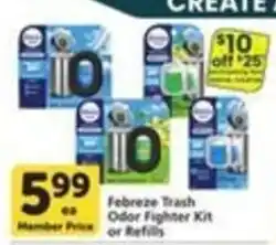 Pavilions Febreze Trash Odor Fighter Kit offer